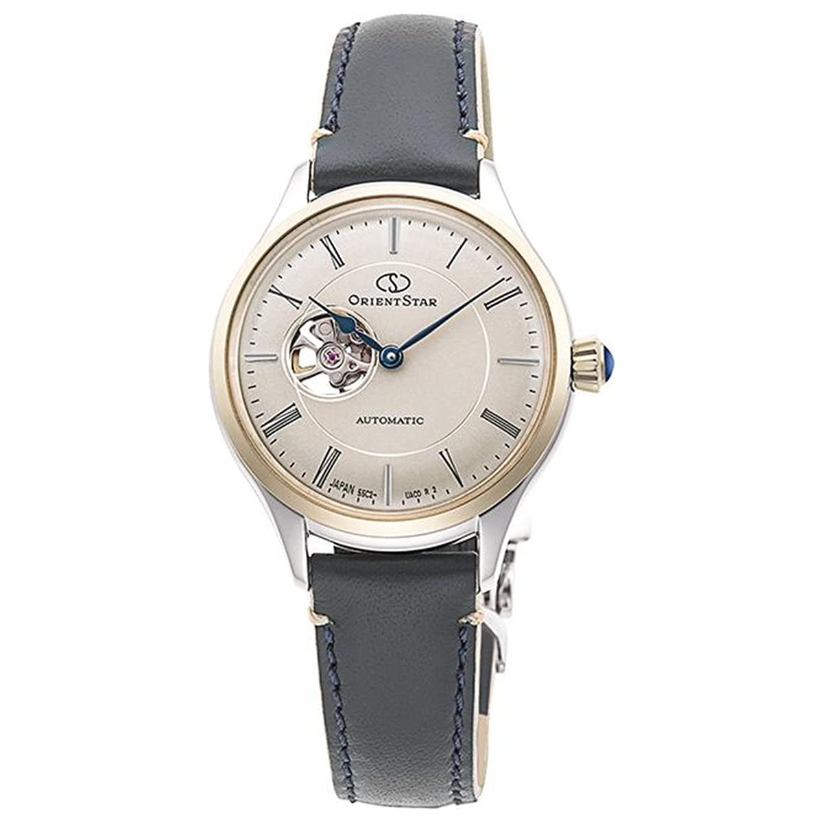 ORIENT Star RK-ND0011N Star Ladies Leather Classic Semi Skeleton Watch Shipped from Japan