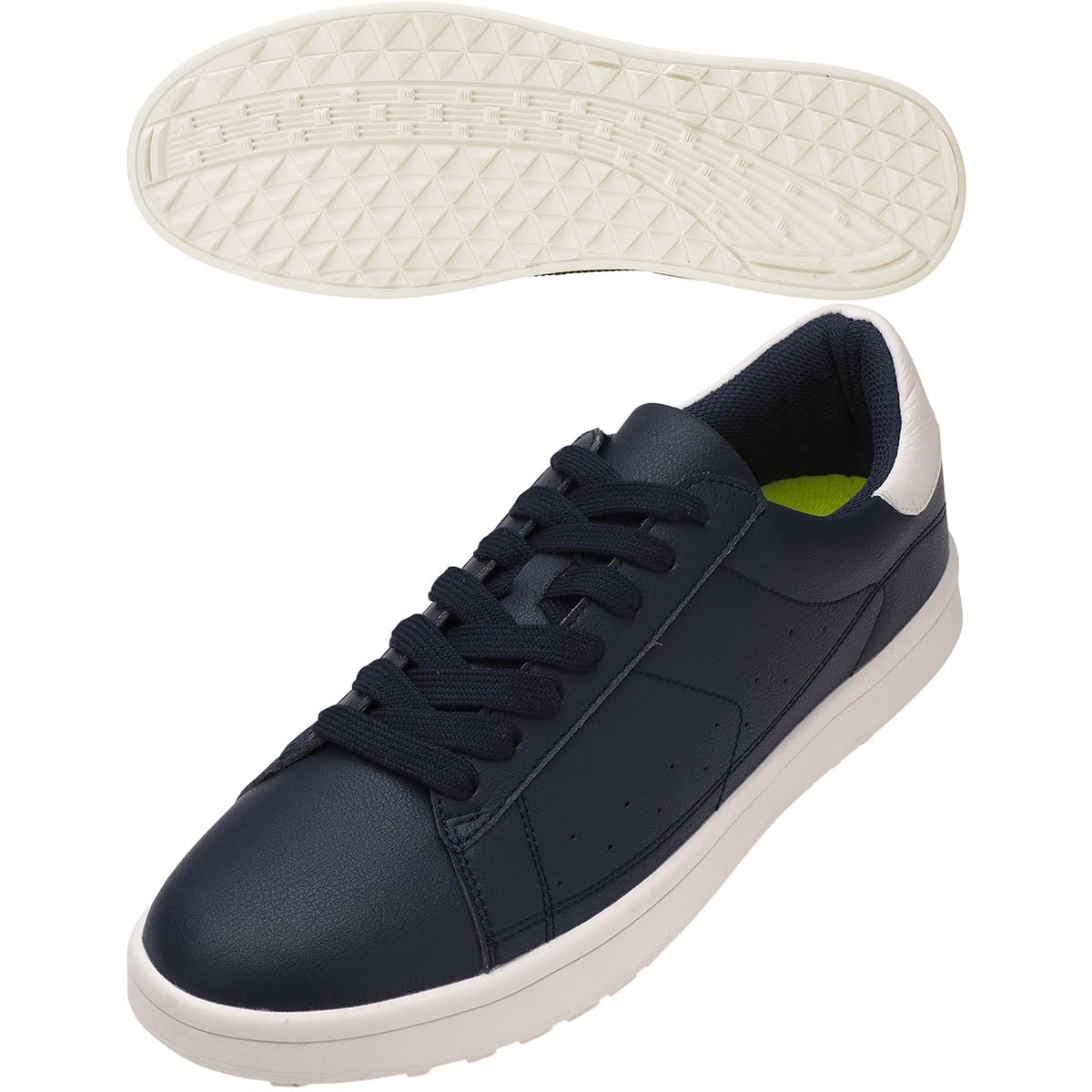 Turf Design Men's Golf Shoes, Casual Spikeless Shoes, Navy, US Men's Size 9.5 (27.5 cm)