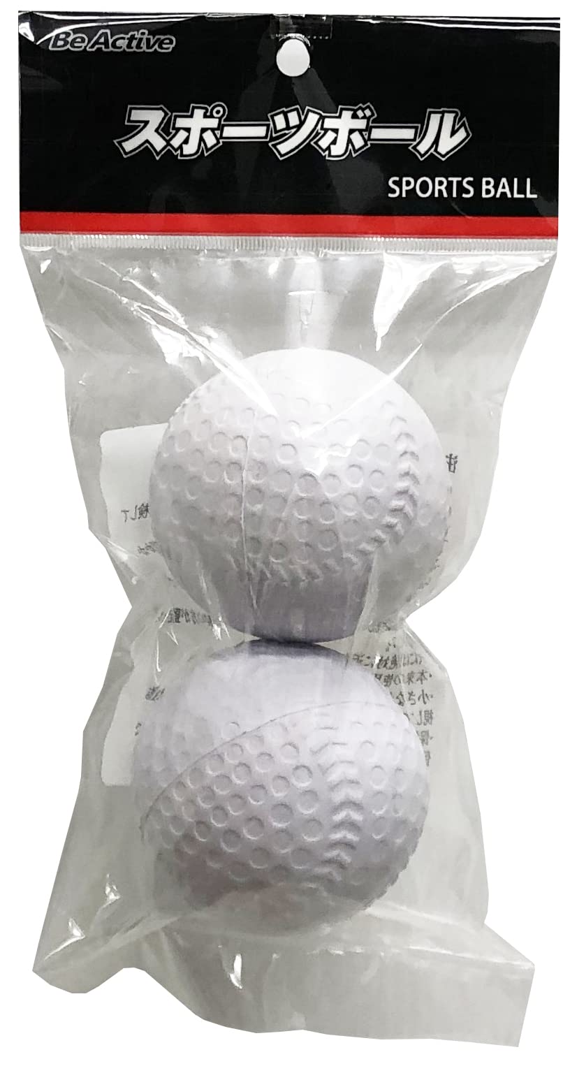 Be Active (bi-akutexibu) Air May Not Be Shedding PU Baseball Ball 2P White Ba – 5342