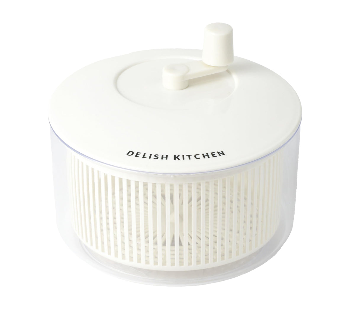 パール金属(PEARL METAL) デリッシュキッチン Salad Spinner, white