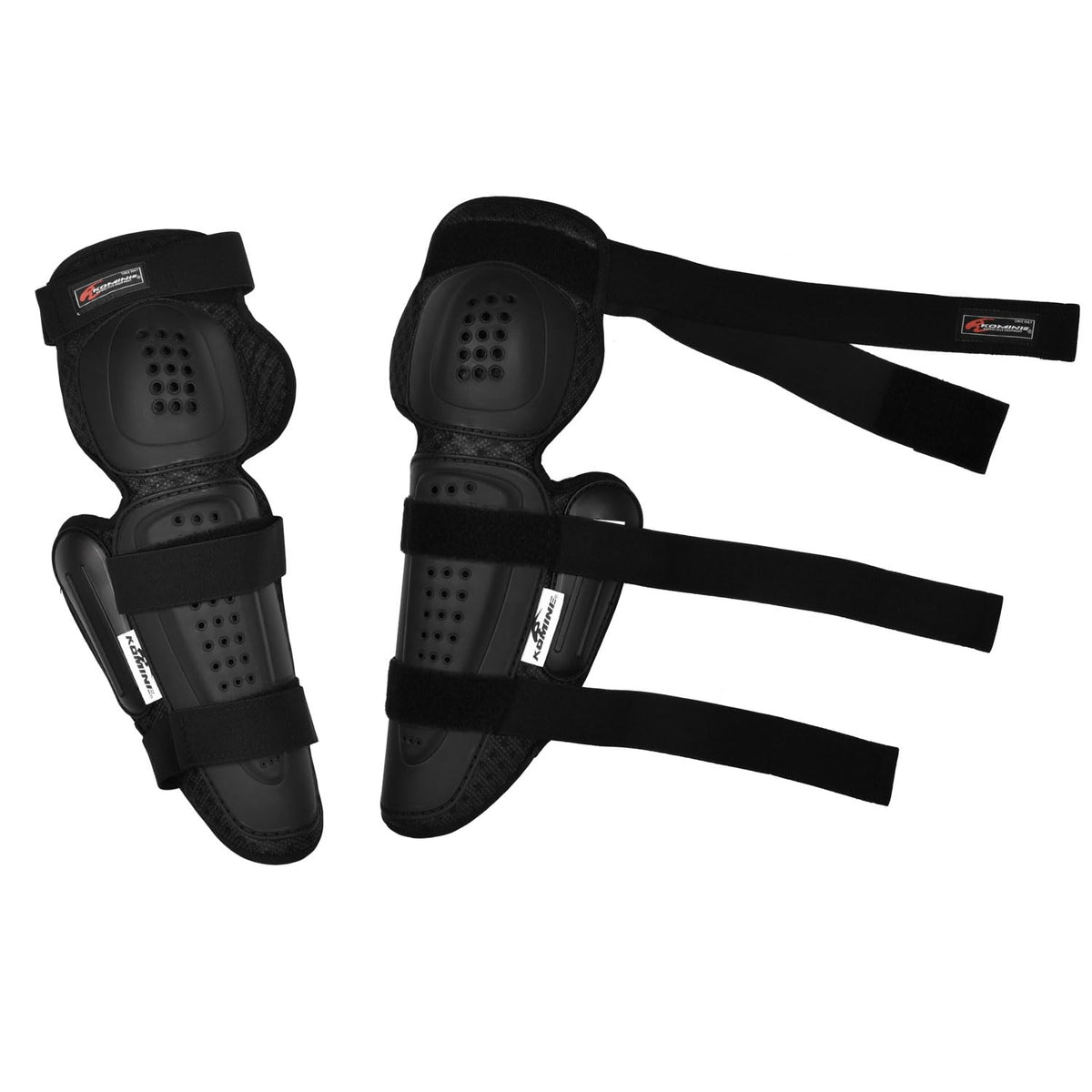 Komine KOMINE 04-608 triple knee protector 3 Black free SK-608