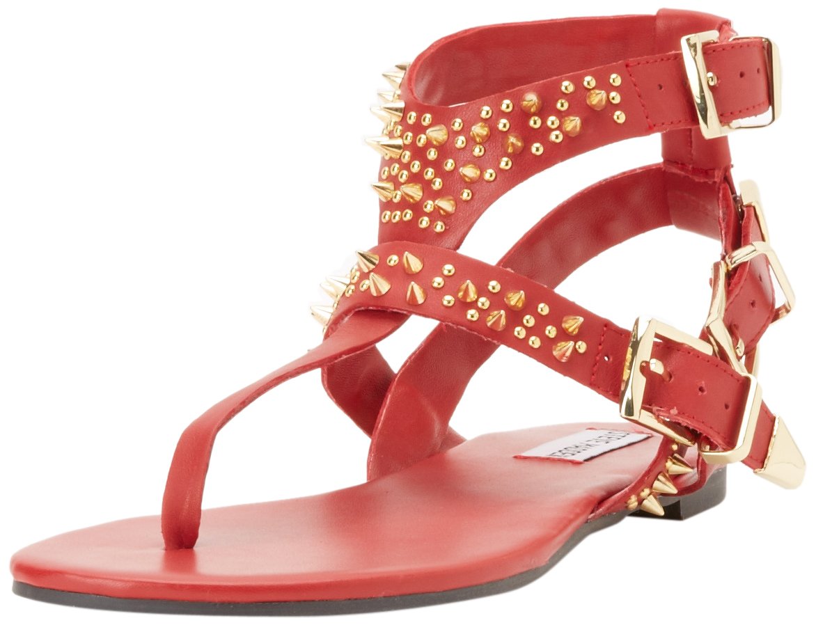 Steve Madden Women's Studup, Red Multi, 5.5 M US