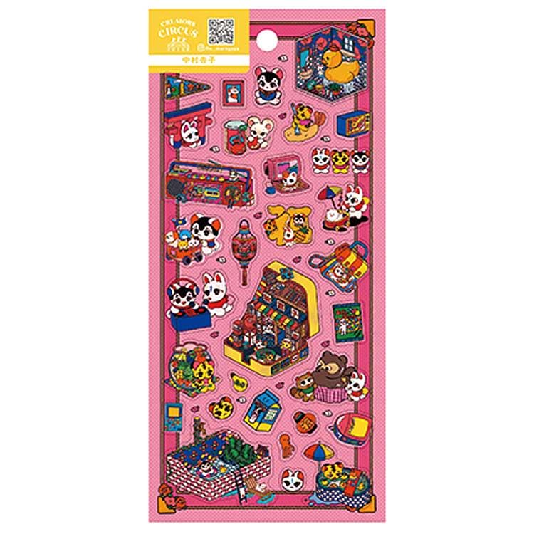 Frontier Creators Circus Transparent Seal, Aprico Nakamura Size: Approx. W9 D0.1 H19.5 CS37336