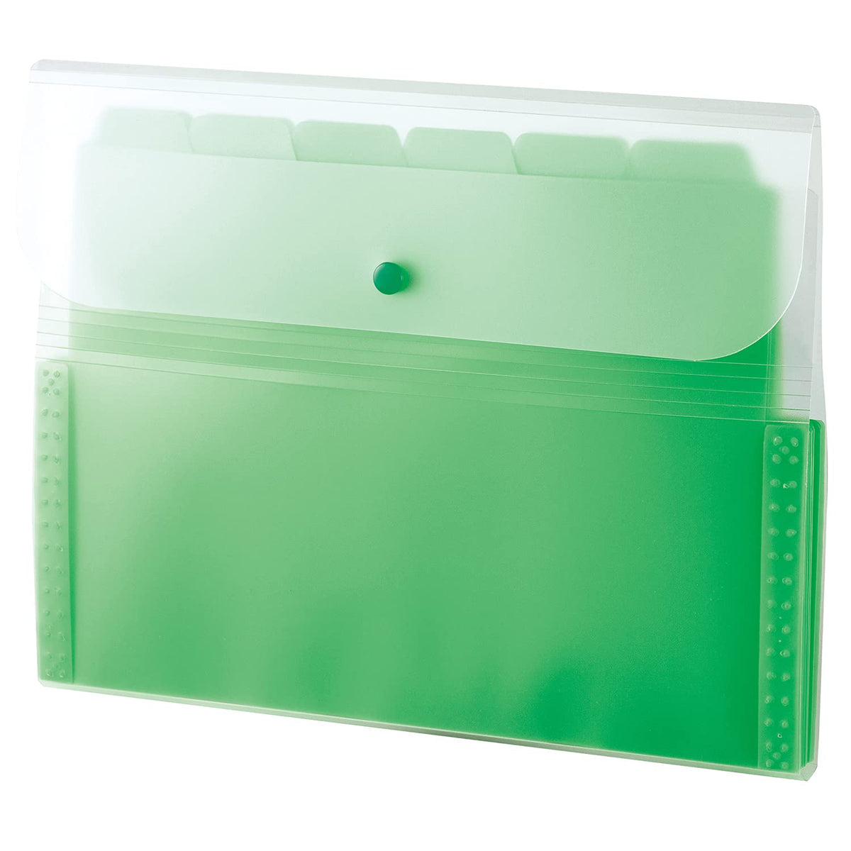Sekisei ACT-3912 Document File, A4, 13 Pockets, Green