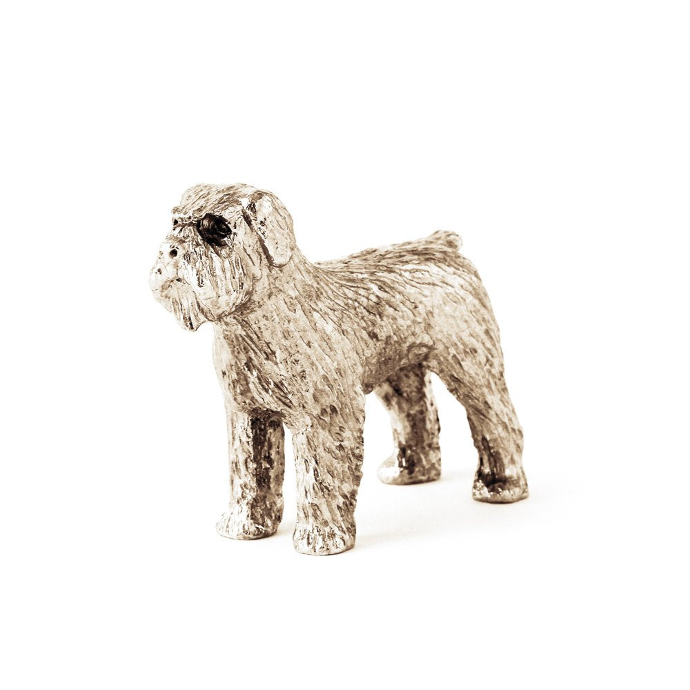 Bouvier des Flanders dog figure made in UK (japan import)