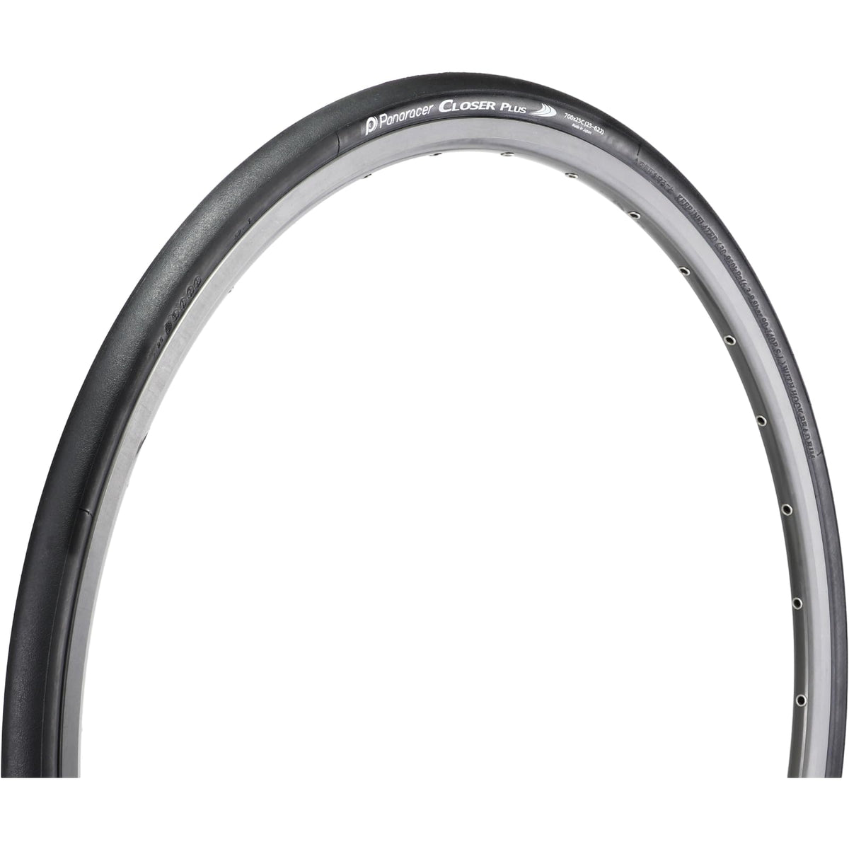Panaracer F623-CLSP-B Closer Plus Clincher, 25.6 x 9.1 inches (650 x 23 cm), Black