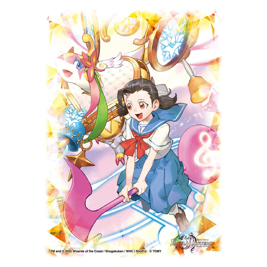 Takara Tomy Duel Masters DX Card Sleeve Ruru Takigawa & Rafuru - Heroine of Flash