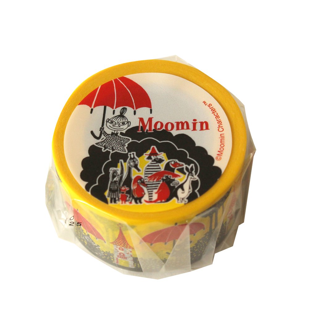 Moomin Washi Tapes Picture book series Little My and Umbrella