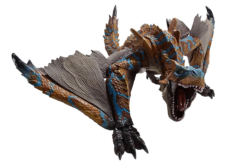 TAMASHII NATIONS - Monster Hunter Rise - Tigrex, Bandai Spirits S.H.MonsterArts Action Figure