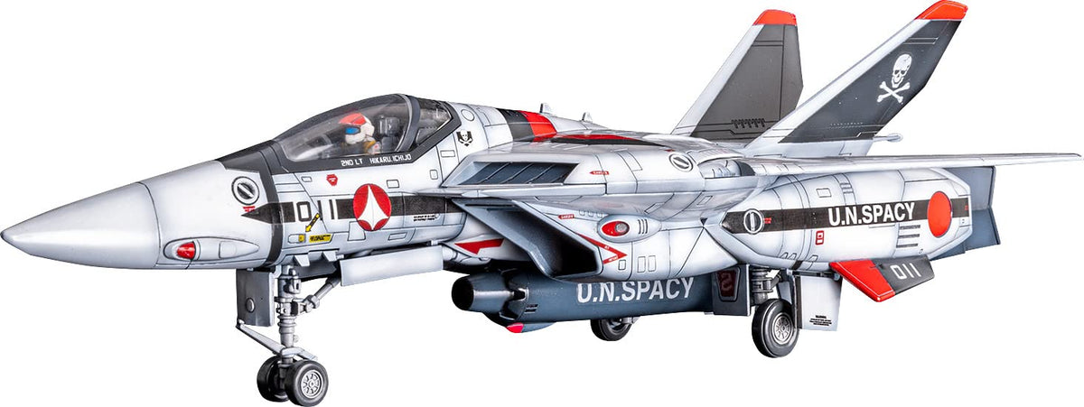 Macross Do You Remember Love? PLAMAX 1/72 Scale Plastic Model Kit: VF-1A/S Fighter Valkyrie (Hikaru Ichijyo's Fighter)