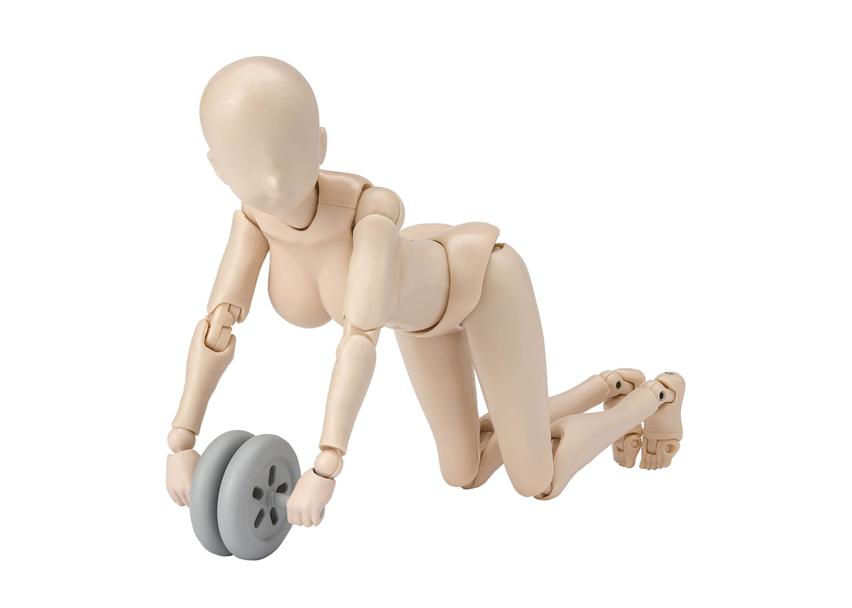 TAMASHII NATIONS - Kentaro Yabuki - Body Chan Edition DX Set (Pale Orange Color Version), Bandai Spirits S.H.Figuarts Action Figure