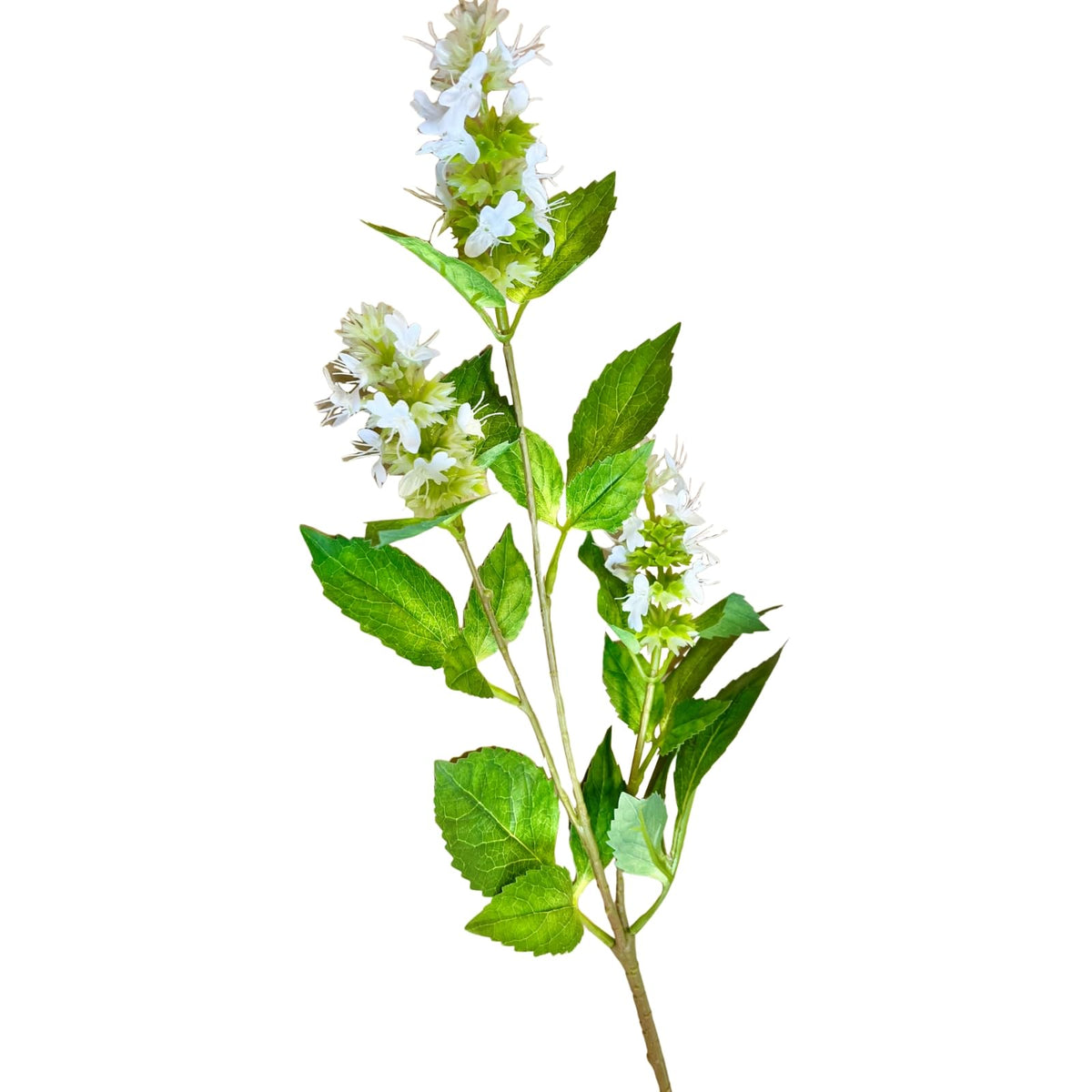 Q-FLA 816550 Artificial Flowers, Artificial Flowers, Patchouli, WH Arrangement, Flower Materials, Handmade