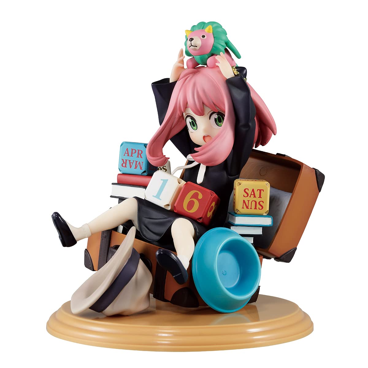 Ichibansho Bandai Spirits Spy x Family - Anya Forger with Block Calendar (Mission Start ver. 1.5), Collectible Figure