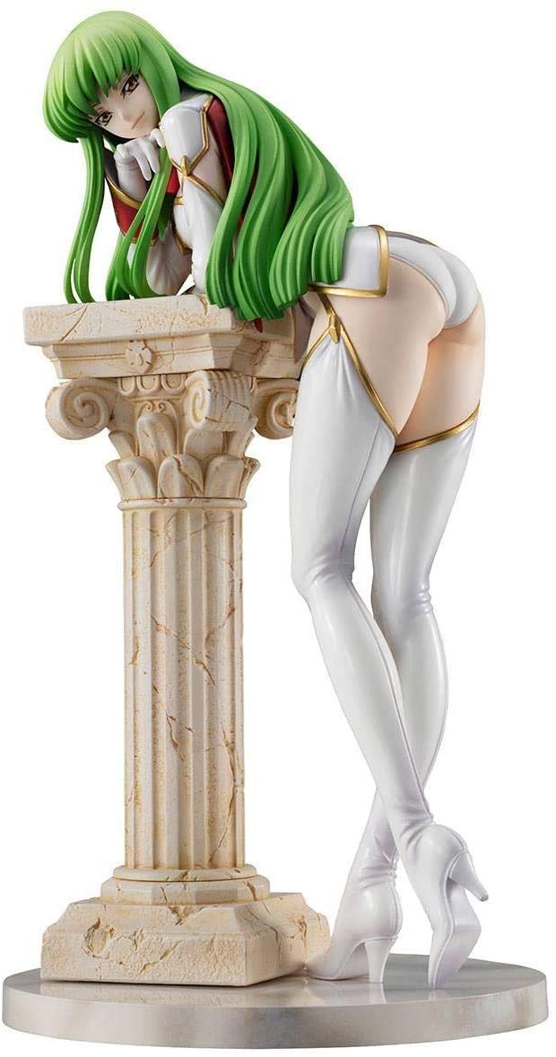 Code Geass: Lelouch of The Re;surrection: C.C. (Pilot Version) GEM Series PVC Figure, Multicolor, 8 inches