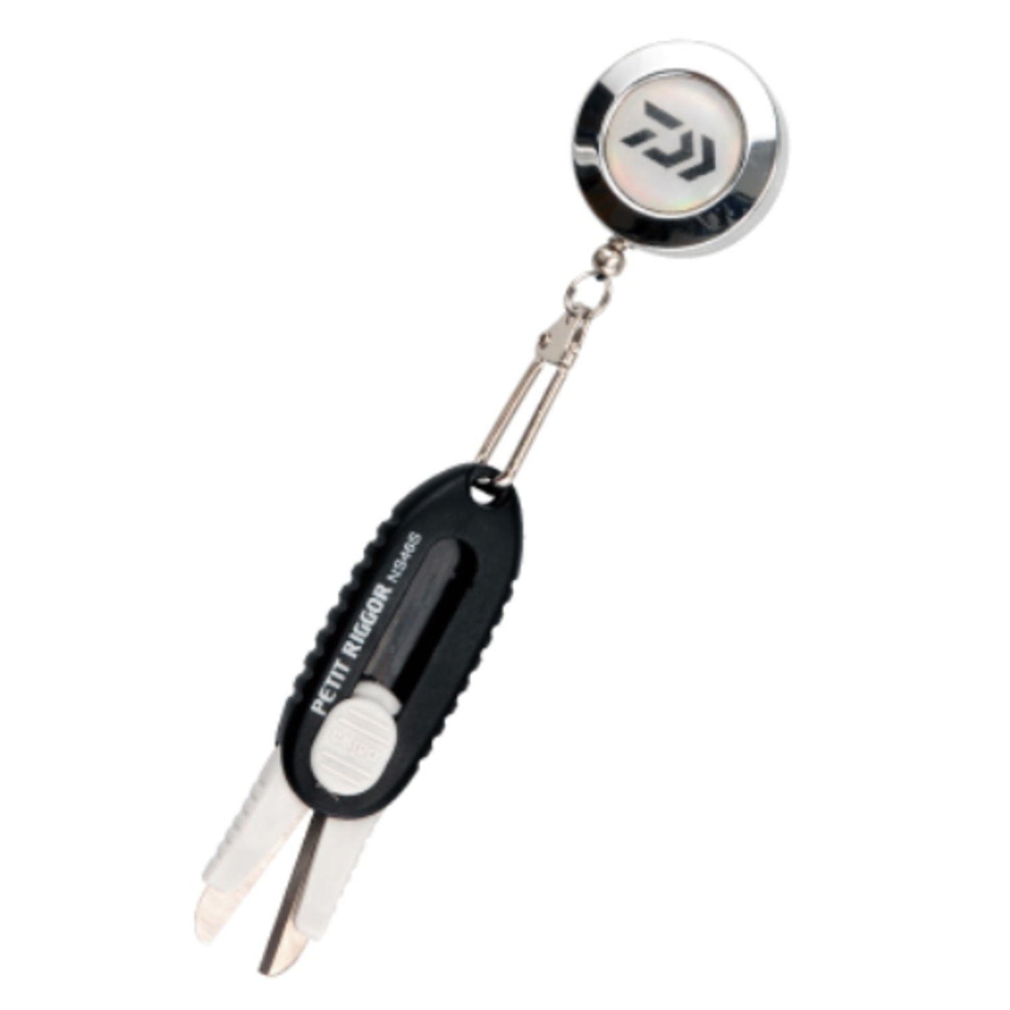 DAIWA Line Cutter, Petite Rigger, NS, Pin-on Reel Included, R, Black