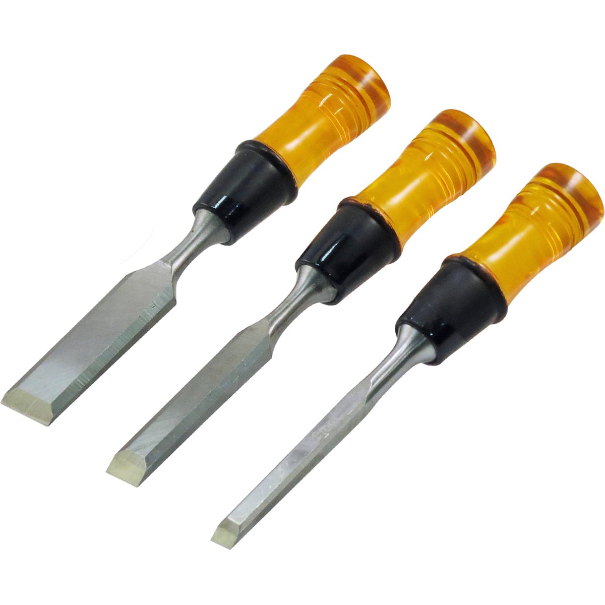 Daigoro Wooden Carving Only, Set of 3, 0.6, 0.9 inches (9, 15, 24 mm)