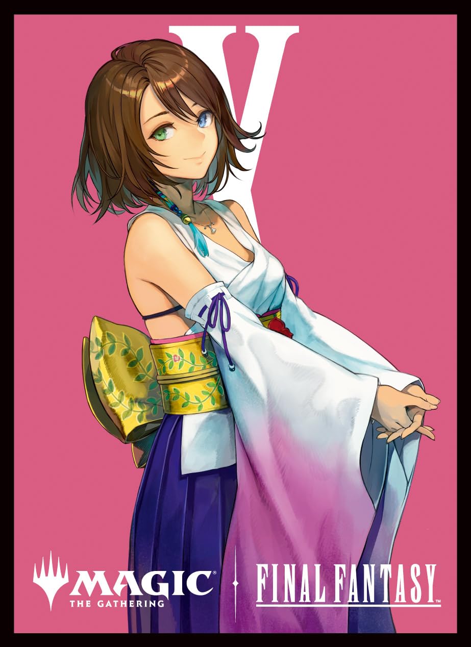 Magic: The Gathering - Final Fantasy Players Card Sleeve Character Borderless Edition Hope of Spira, Yuna MFS-34