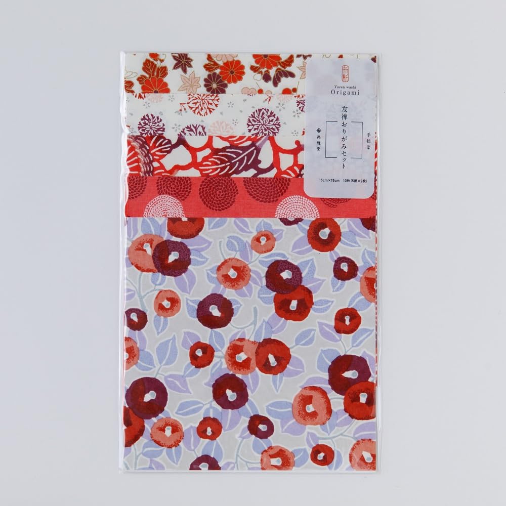 Shogado Origami, Yuzen Series, Red Set