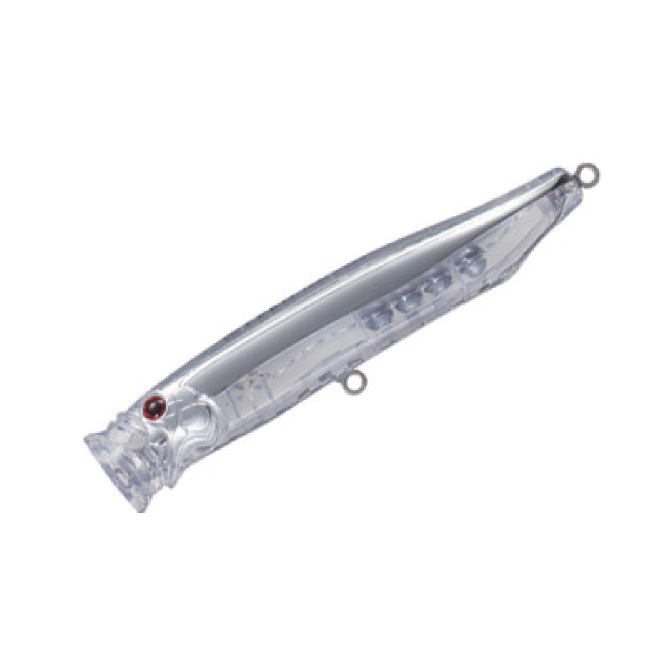 TackleHouse CFP175 Popper, Contact, Feed Popper, 6.9 inches (175 mm), 3.1 oz (87 g), NR Clear #NR5 Lure