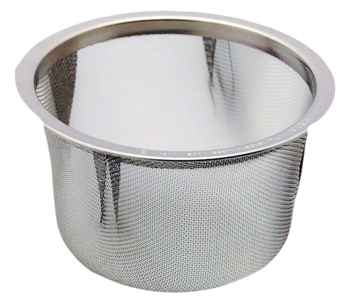 eve-mode 18-8 stainless steel tea strainer 77-50 size 77mm depth 50mm