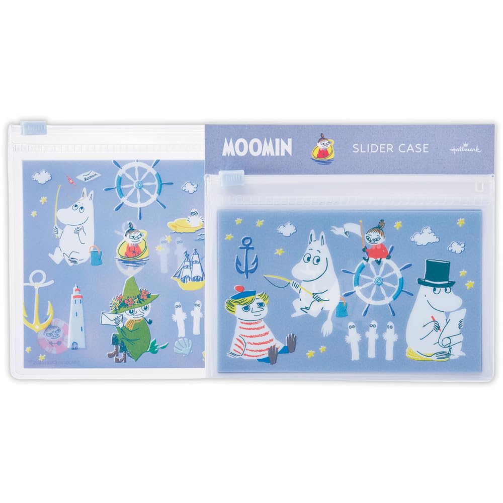 Hallmark Moomin Slider Case Set, Blue 843601