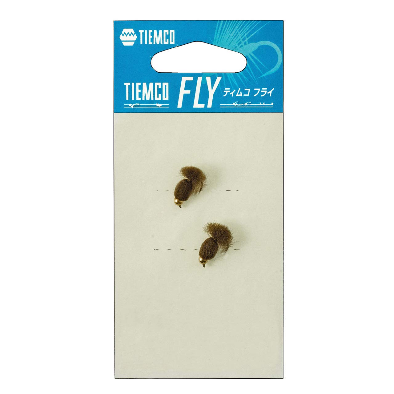 TIEMCO Fly Teltel #12 2 Coilly Pellet Brown
