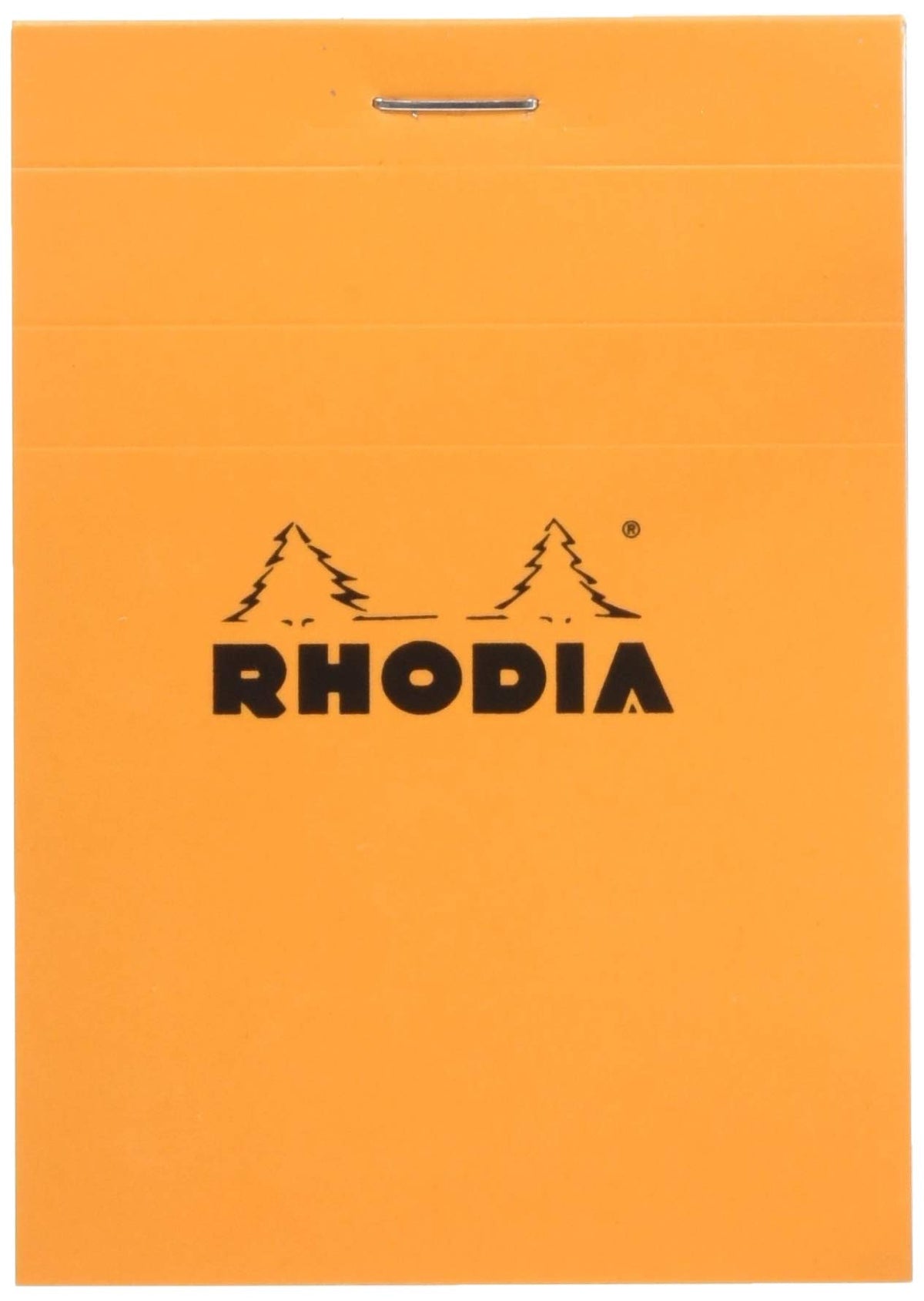 Rhodia cf11200 Notepad, No.11 (A7), 80 Sheets, Grid Ruled, Water Repellent Cover, Perforated, PEFC Certified, Block Rodia No.11 (2.9 x 4.1 inches (7.4 x 10.5 cm), Orange