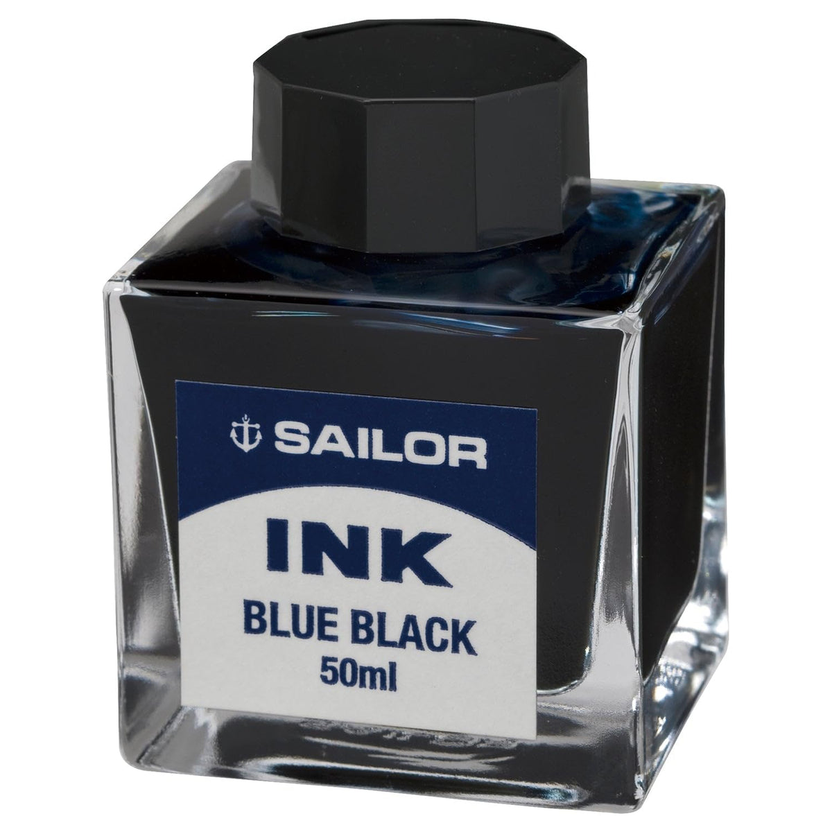Sailor Fountain Pen, Dye Bottle Ink, 50ml, Blue Black 13-1007-244