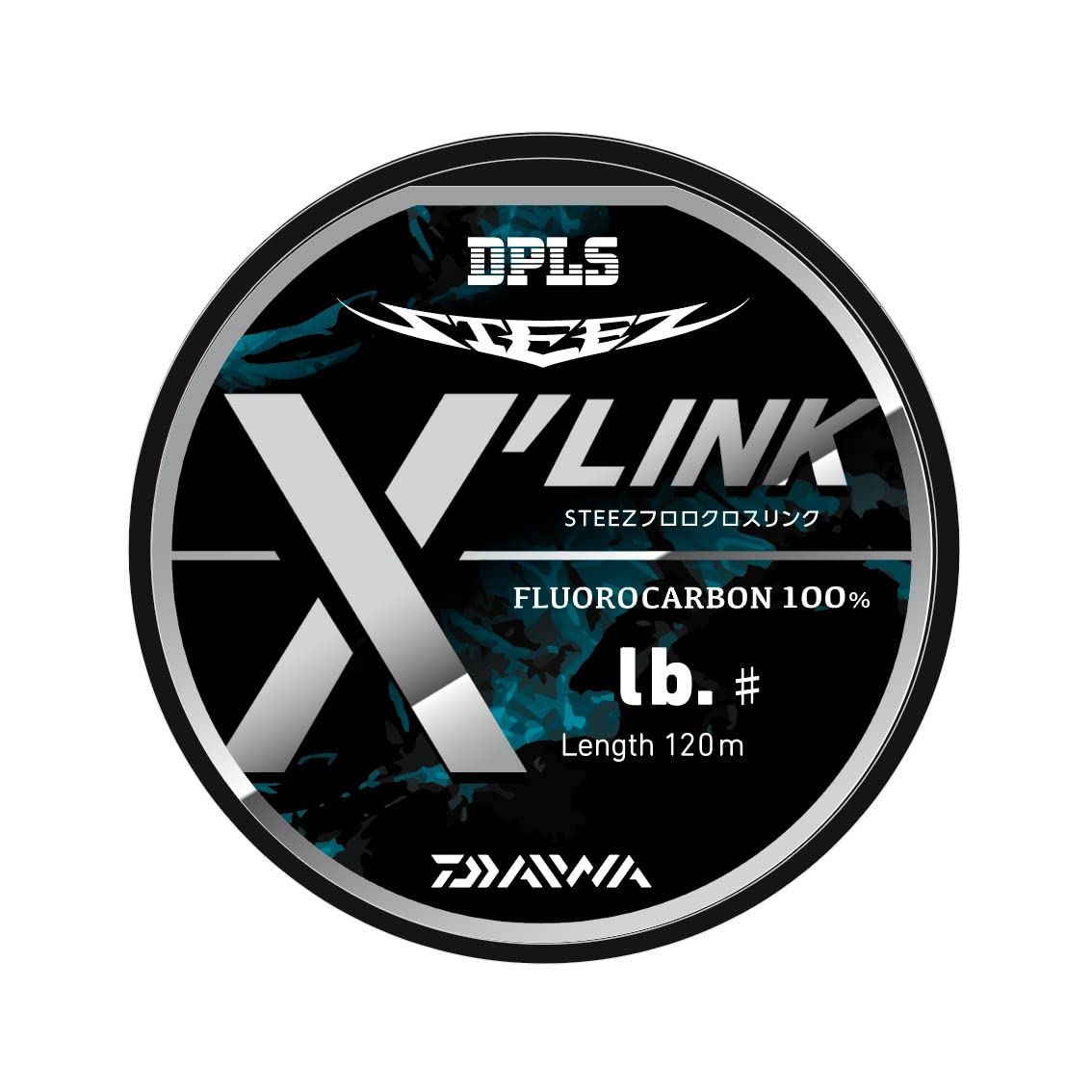 Daiwa Steez Fluoro Cross Link 120m 16lb (#4), Natural