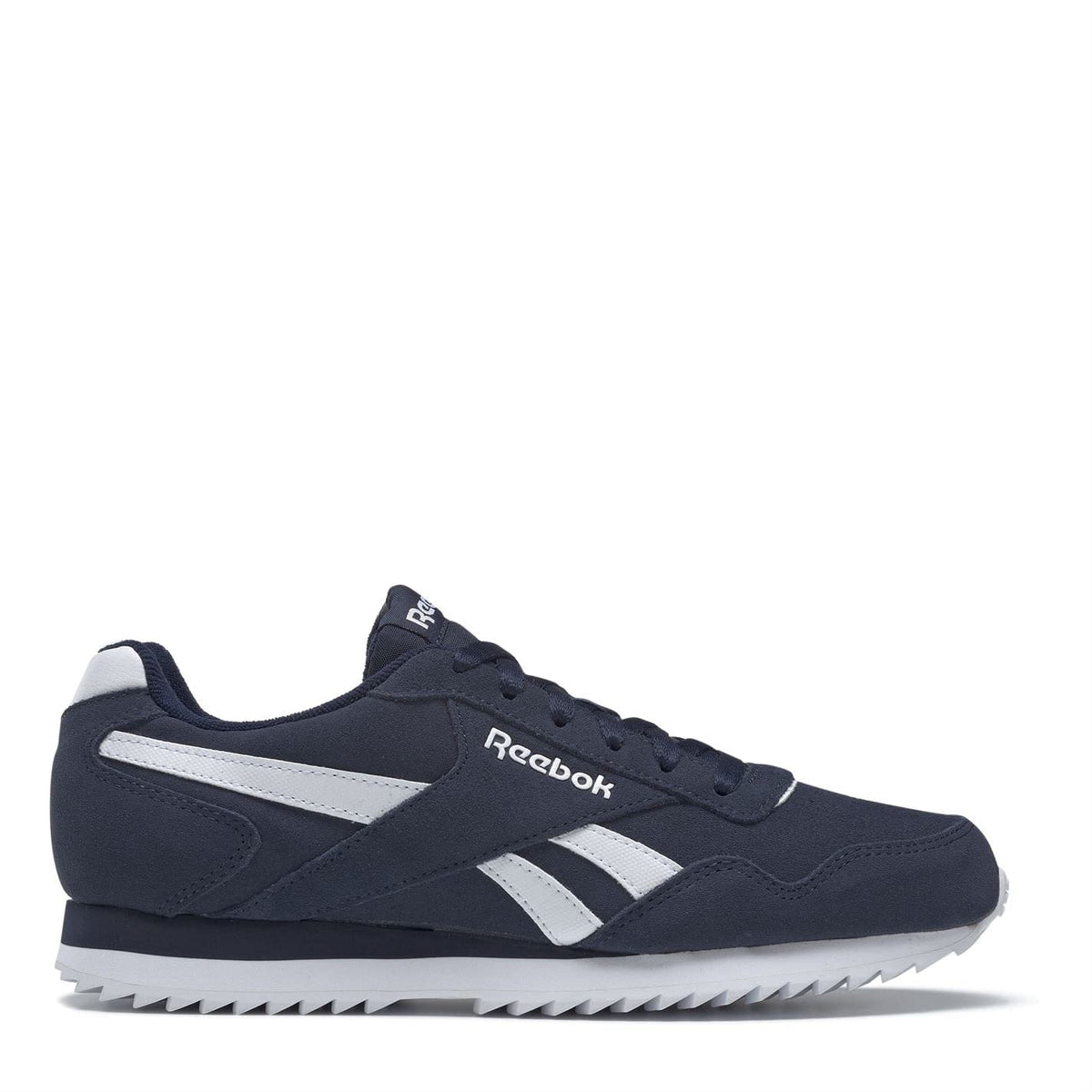 Reebok Men's Glide Ripple Sneaker, Vector Navy FTWR White Vector Navy, 9.5