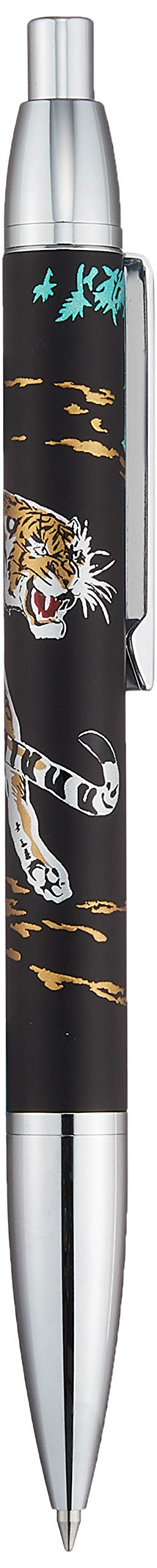 Sailor 16-0374-220 Fountain Pen, Oil-Based Ballpoint Pen, Yumi Makie, Four Gods, White Tiger, Black