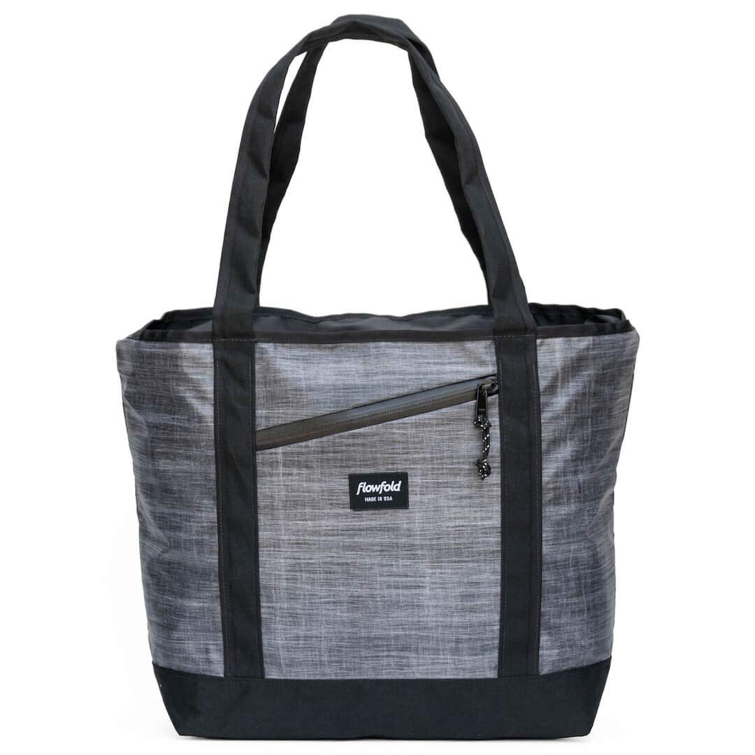 Flowfold FFZT042000 Outdoor Tote Bag, Zip Porter, 3.6 gal (16 L), Limited Heather Gray