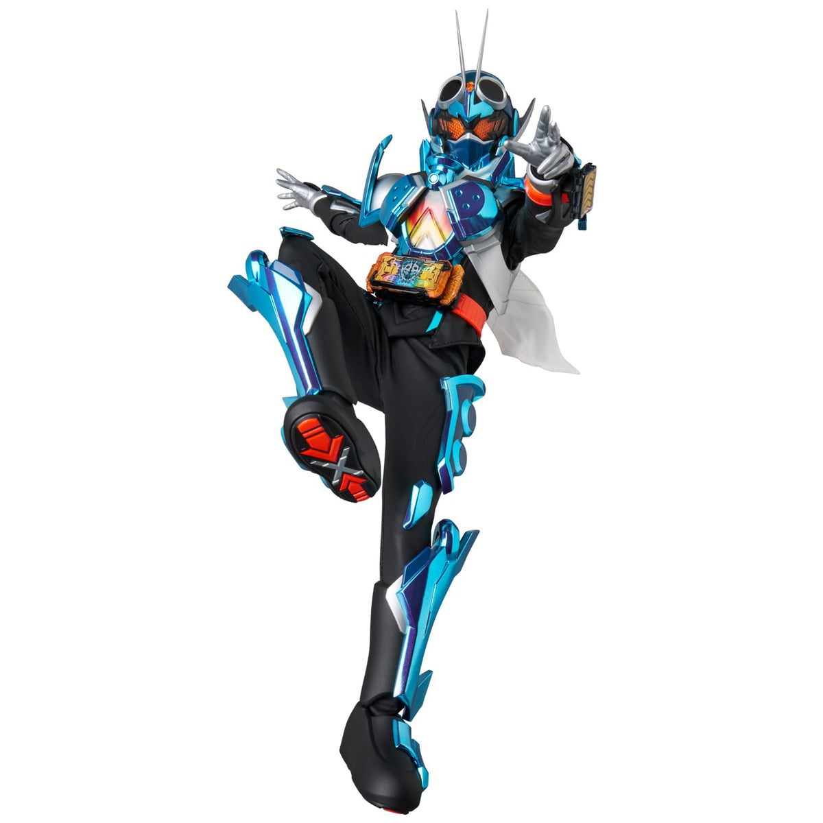 Medicom Toy RAH Real Action Heroes No. 795 RAH GENESIS Kamen Rider Gatchard Steam Hopper Total Height Approx. 11.8 inches (300 mm), Painted Action Figure