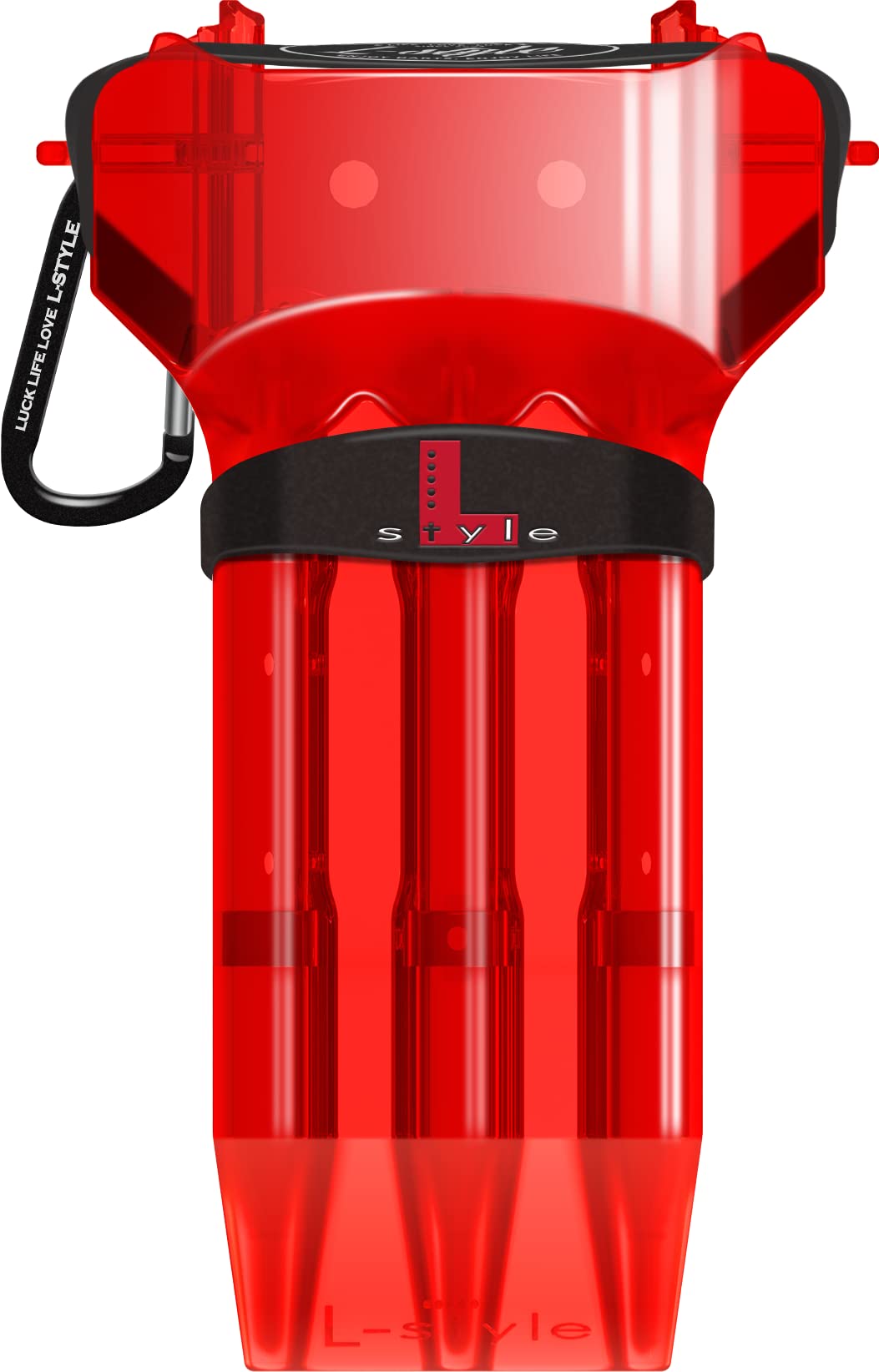 L-style Krystal One Hard Shell Dart Case, Red