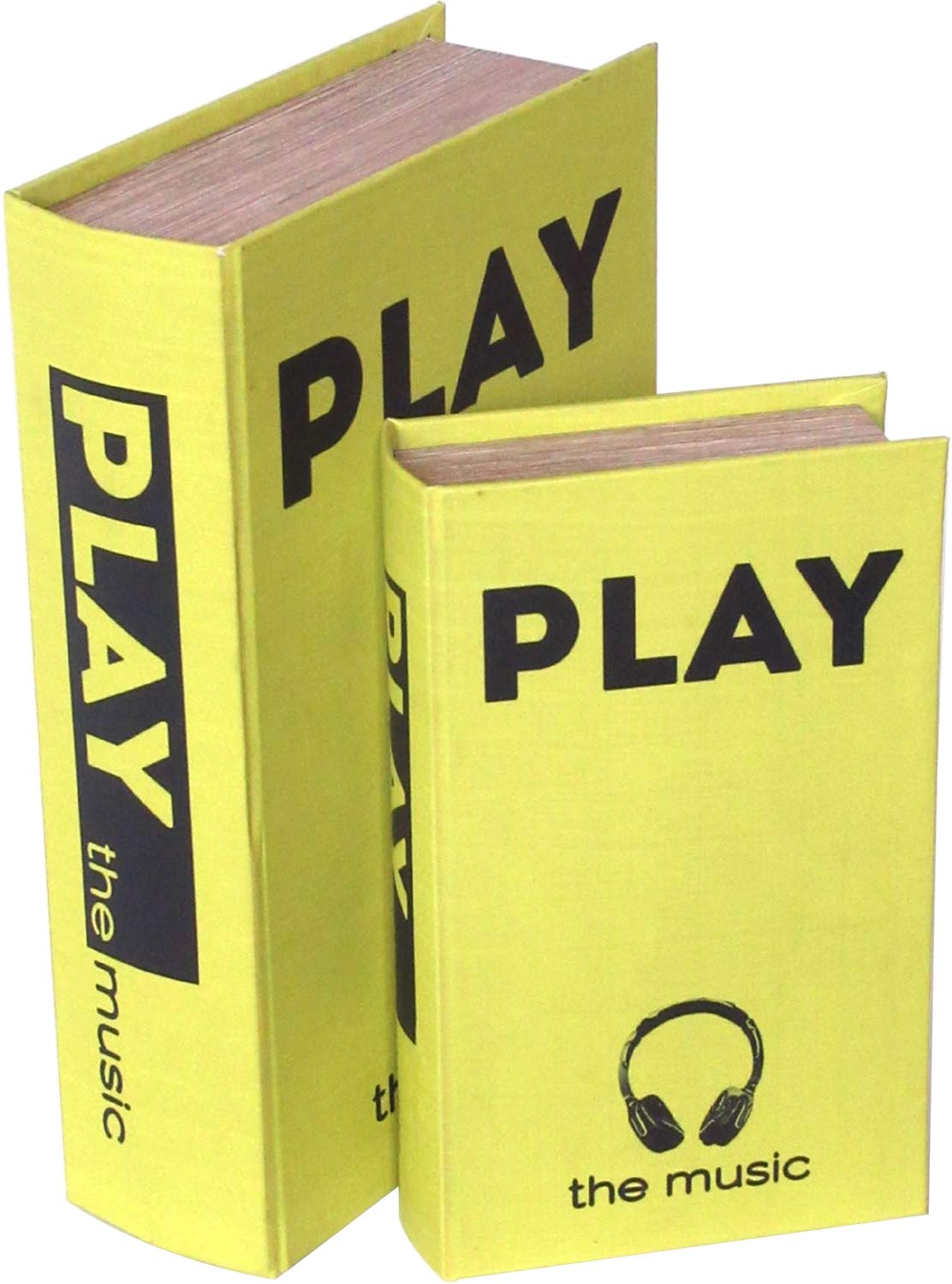 Toyo Stone 28514 Book Box Design Accessories, Set of 2, I 7.1 x 2.8 x 10.8 inches (18 x 7 x 27.5