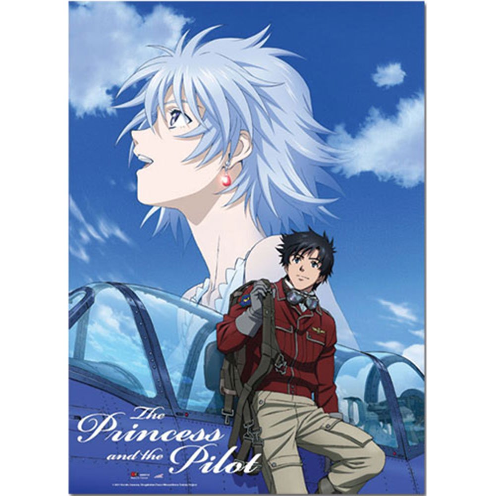 Great Eastern Entertainment The Princess and The Pilot Main Visual Wall Scroll, 33 by 44-Inch
