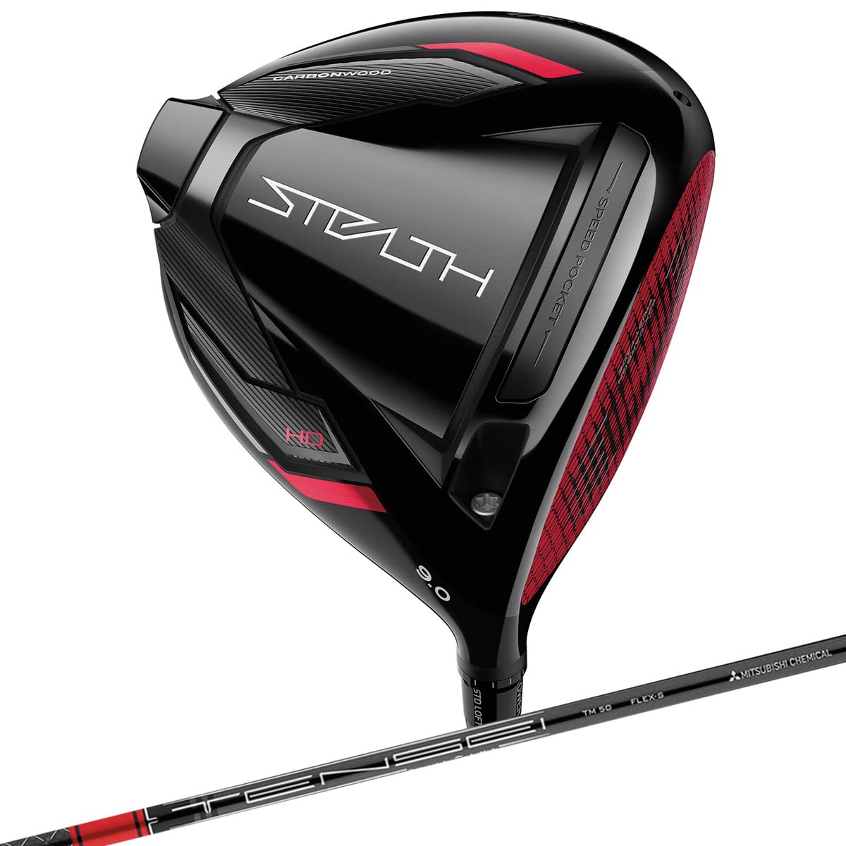 Taylor Made Stealth HD Driver Carbon Shaft Men's Golf Club Right W#1 Loft Angle: 10.5 Flex: S