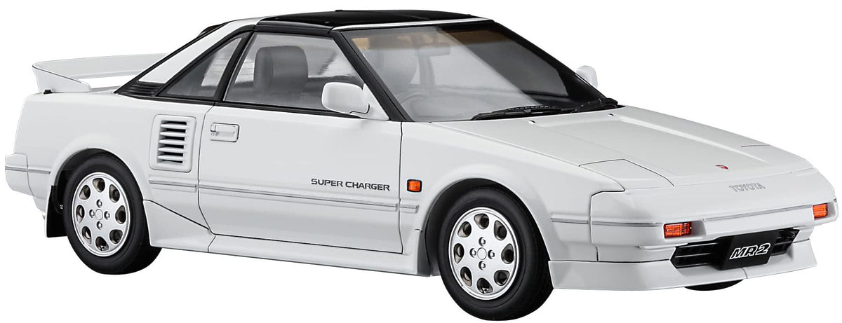 Hasegawa Toyota MR2 (AW11) Late Model G-Limited Supercharger (T-top) 1/24 Scale Model Kit