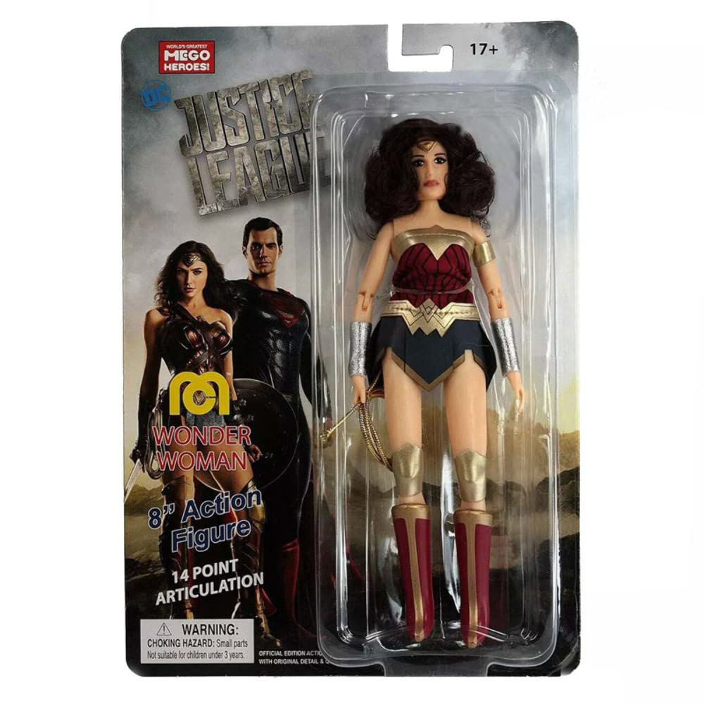 Mego - Justice Leage - Wonder Woman Gal Gadot 8" Action Figure