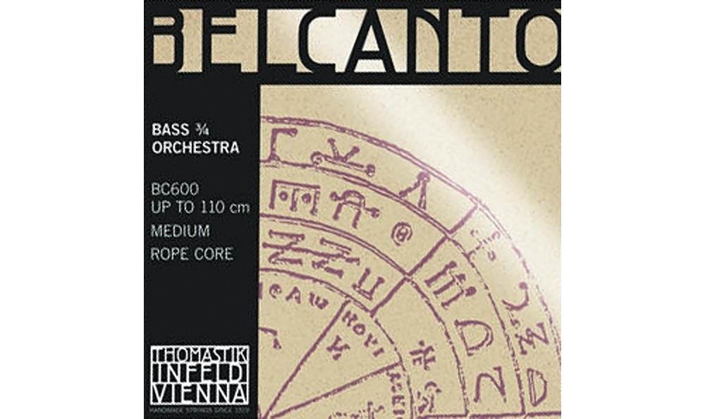 Thomastik-Infeld Belcanto Orchestra Double Bass Single E-String - 3/4 Scale - No. BC64