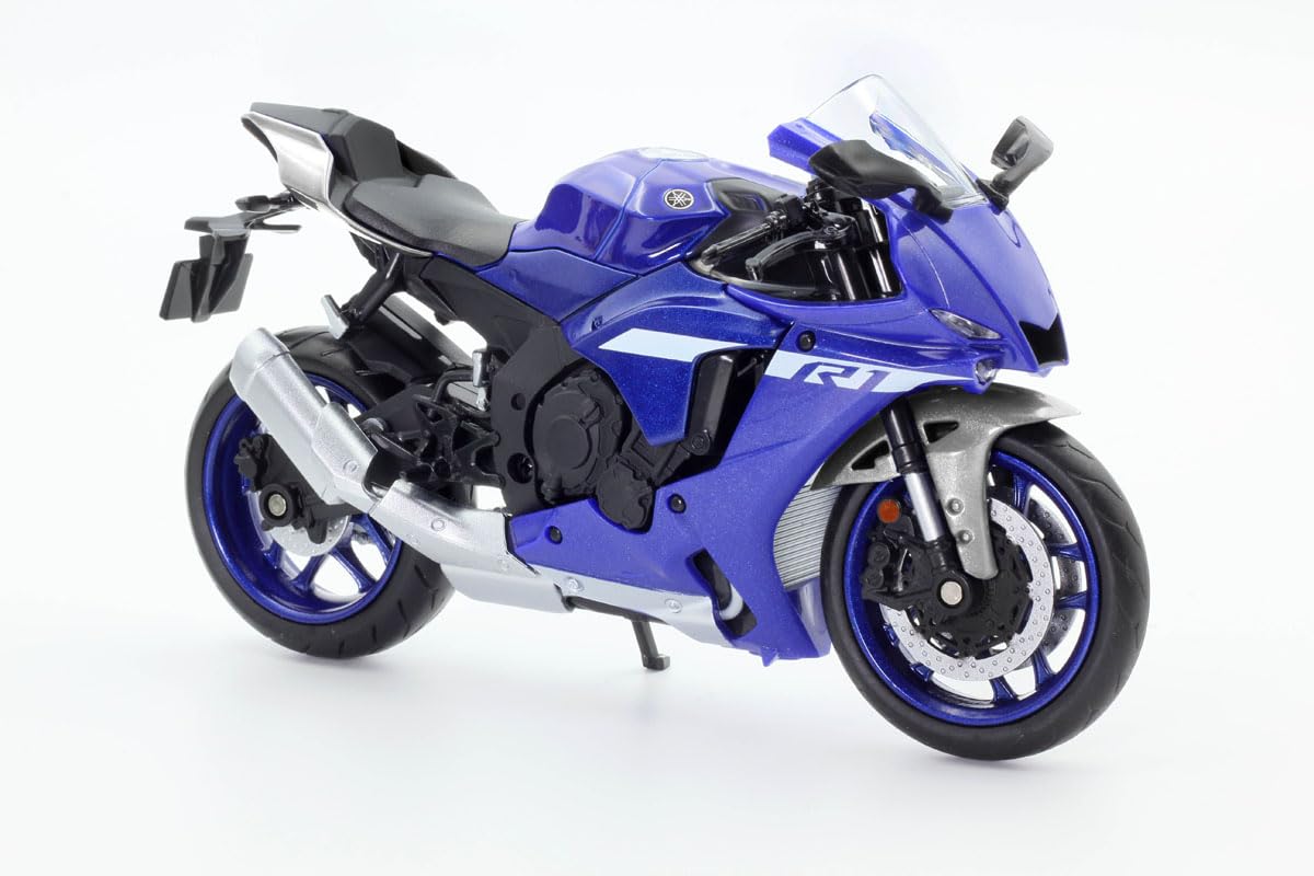 Doyusha 1/12 Diecast Motorcycle 2022 Yamaha YZF-R1 Blue Painted Finished Product