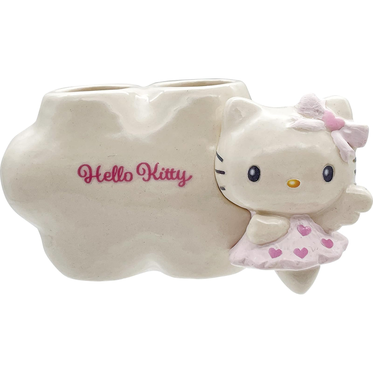 Sanrio Angel Hello Kitty Toothbrush Stand, Approx. 4.1 x 2.1 x 2.0 inches (10.5 x 5.4 x 5 cm), Pink