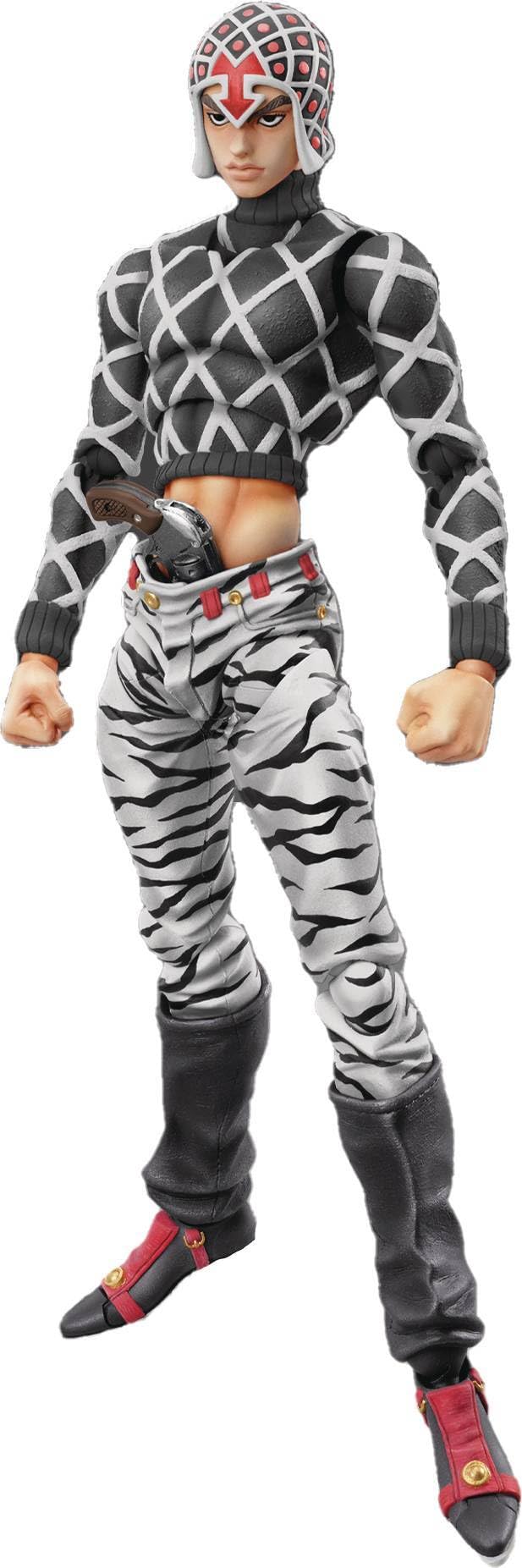 JoJo’s Bizarre Adventure Part 5: Guido Mista & S.P. (Black Ver.) Chozokado Super Action Statue