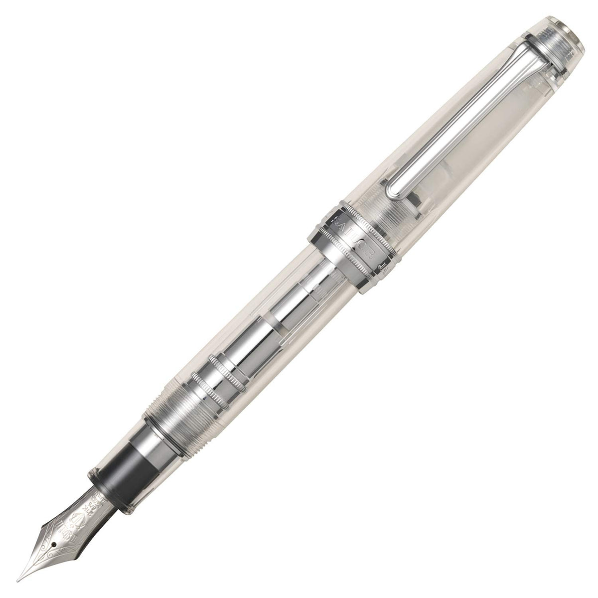 Sailor Fountain Pen Fountain Pen Professional Gear Silver KOP Demonstrator boldface 10-9619-600