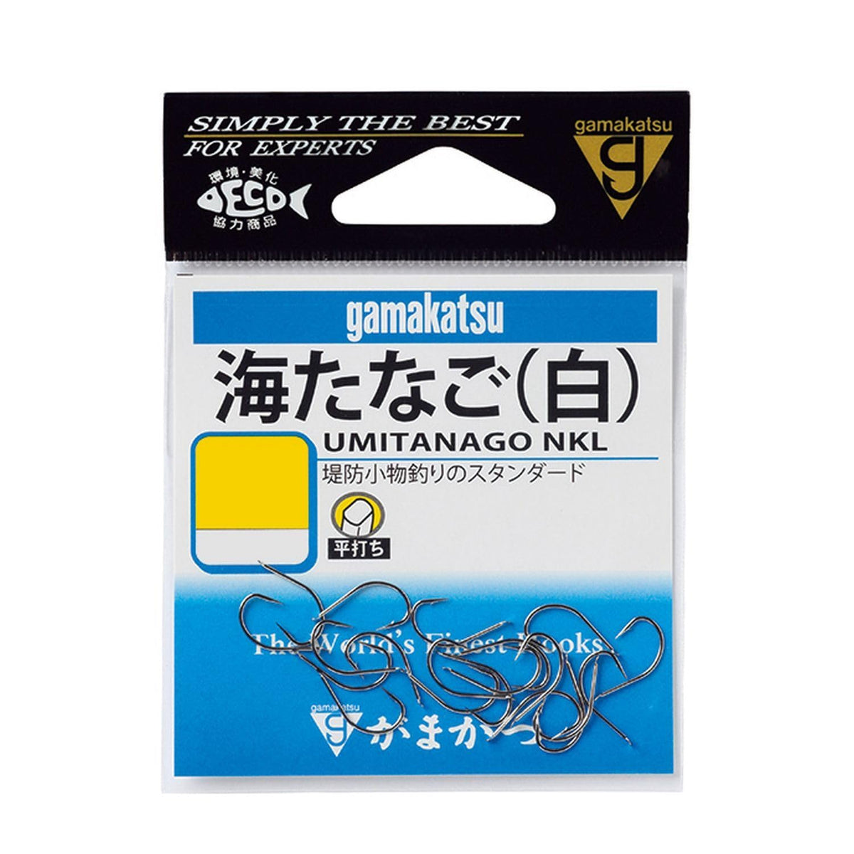 Gamakatsu Sea Tanago, White, No. 4