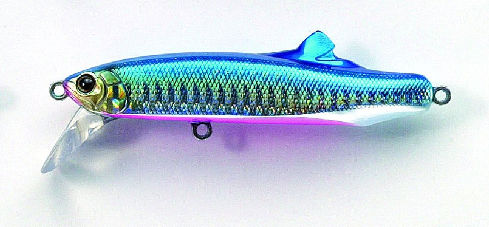 TackleHouse, Minnow, Contact, Flitz 3.5 inches (90 mm), 1.5 oz (42 g), Blue/Pink #15 FLITZ.42 Lure