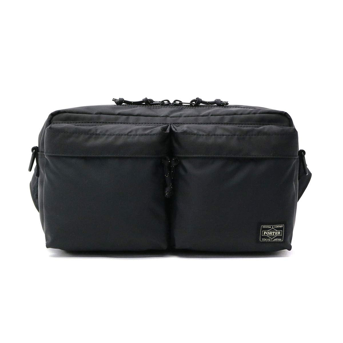 Yoshida Bag 855-07418 Porter PORTER 2-way Waist Bag FORCE Porter Force - black -
