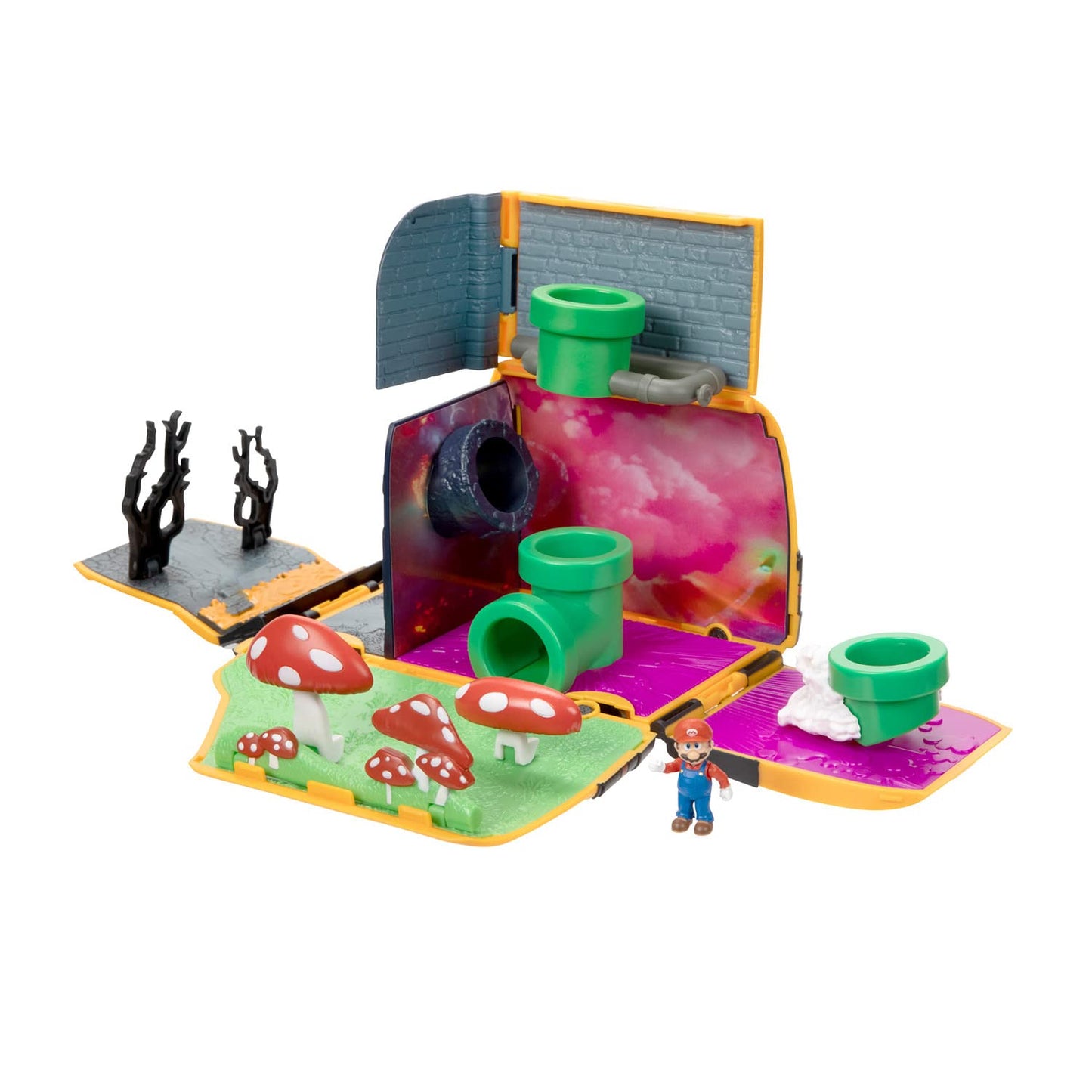 Sangei Boeki TSM-12 The Super Mario Bros Movie Playset Van W 3.3 x D 5.9 x H 3.6 inches (8.5 x 15 x 9.2 cm) Miscellaneous Goods