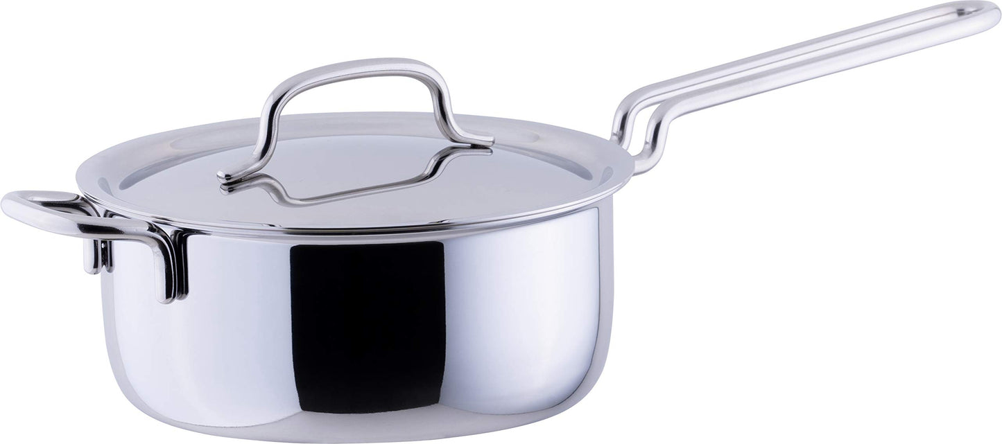 Miyazaki Seisakusho GEO-20N Go-20N Paint Finish Single Handpot 7.9 inches (20 cm), Made in Japan, IH Compatible, All Heat Sources, Silver