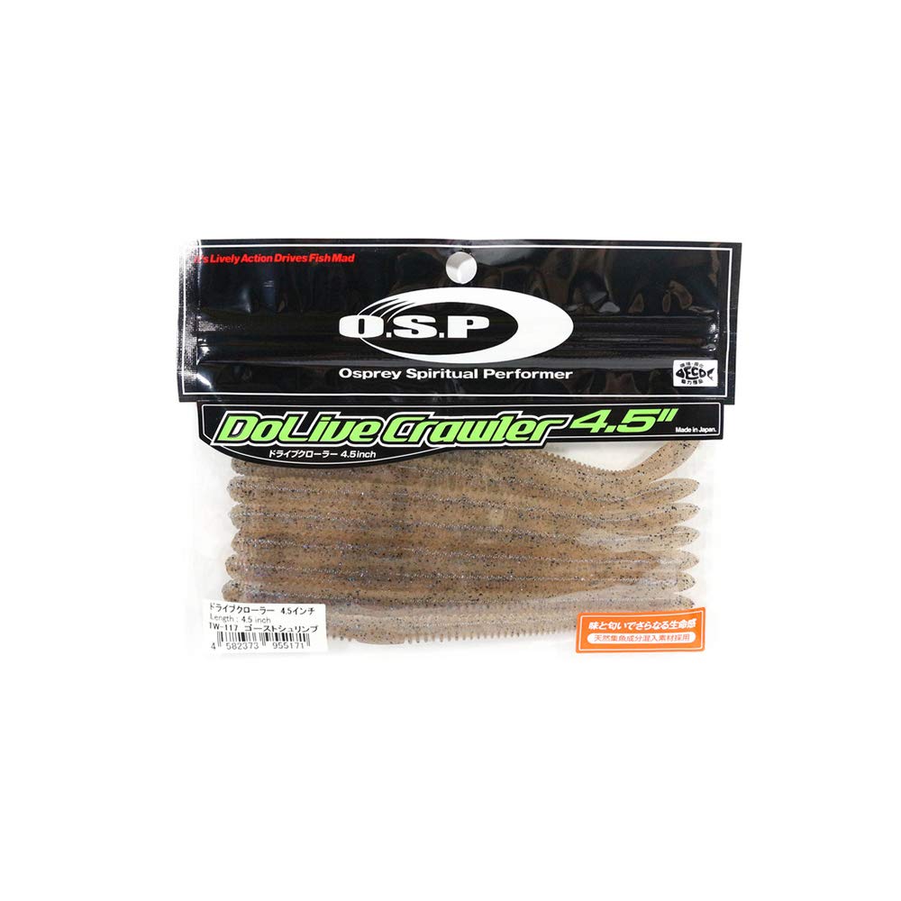 OSP Soft Lure Dolive Crawler 4.5 Inches TW-117 (5171)